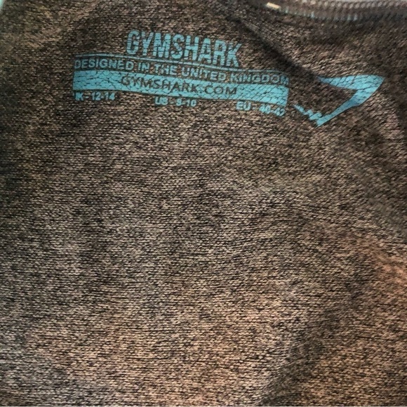Gymshark Seamless Gray Marled Legging M Be A Visionary Workout Yoga Active Pant - Picture 5 of 5